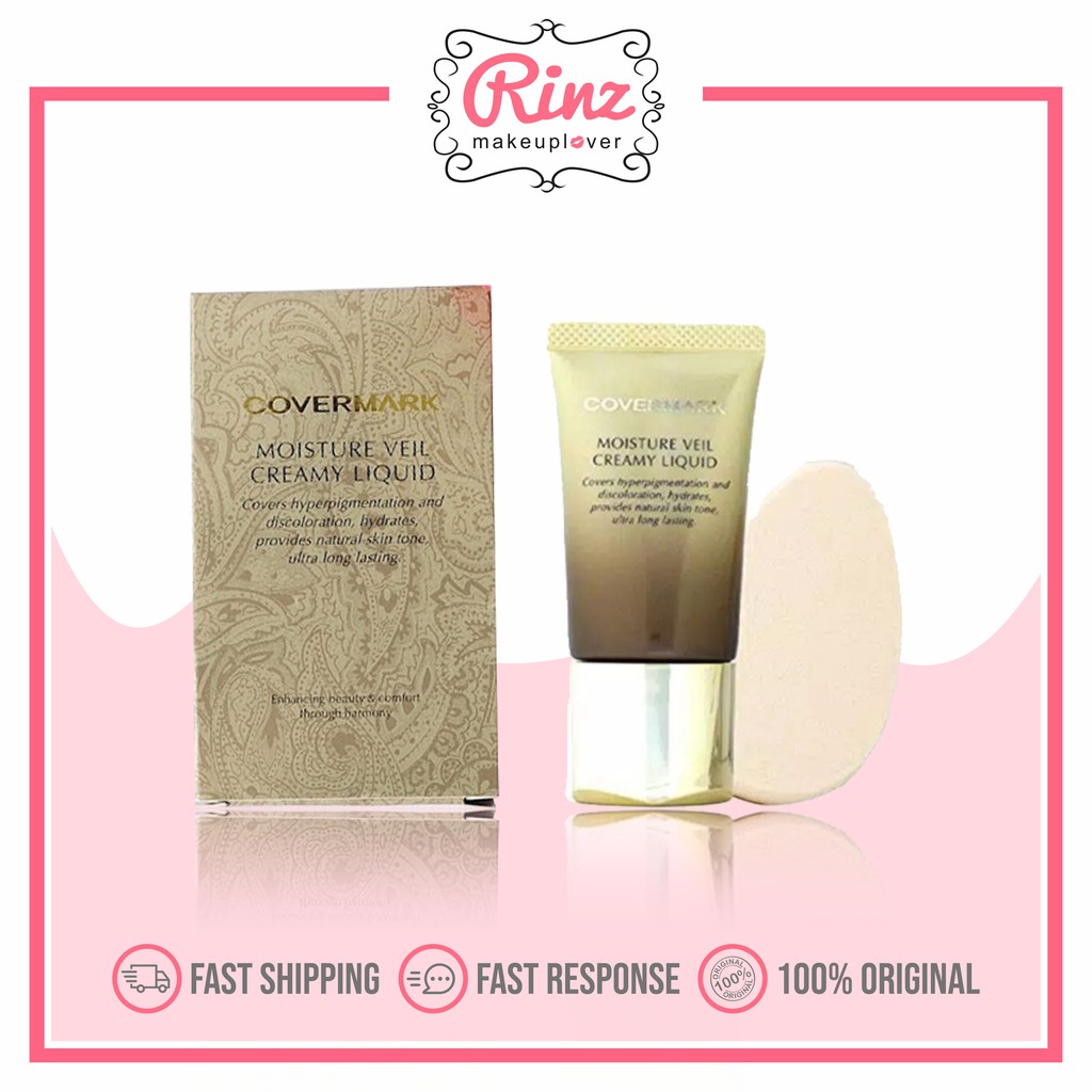 COVERMARK Moisture Veil Creamy Liquid + Sponge