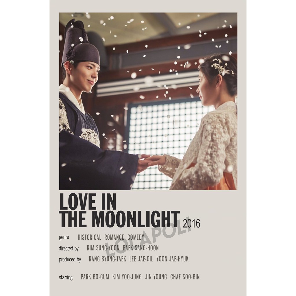 Poster Drama Korea - Love In The Moonlight
