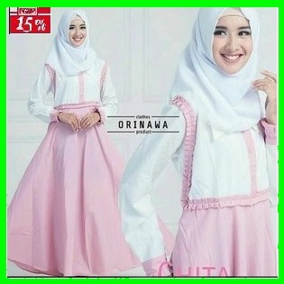 GAMIS SYARI ANNAJAH CAPUCCINO 900GR 110 140 ALLSIZE GAMIS SYARI BUSUI CADAR CREPE HQ POLOS MURAH I.