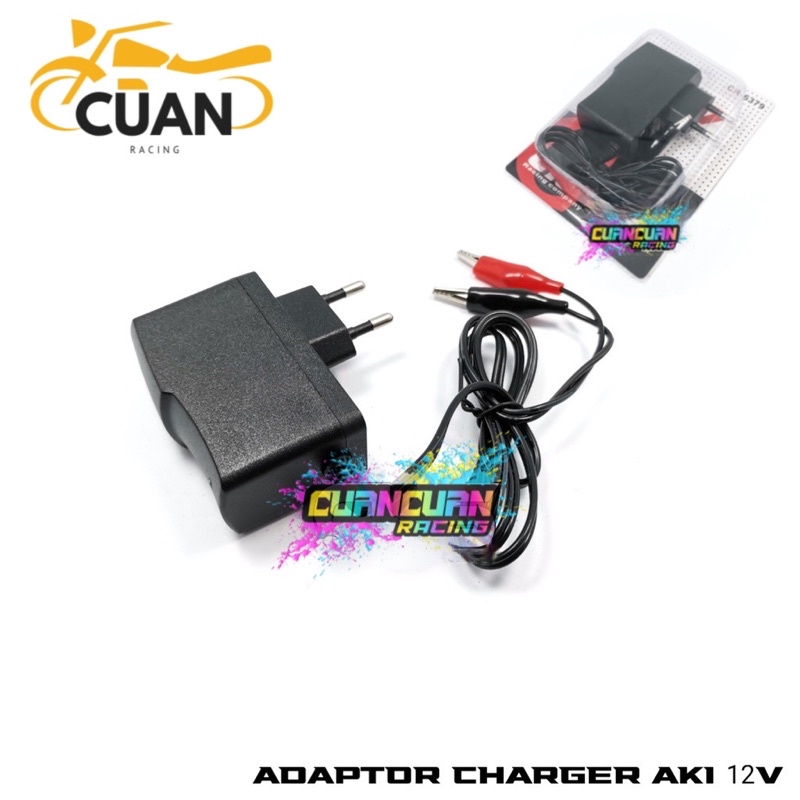 TESTER Charger Aki Accu Adaptor Tester 12 V 1A/cas aki /adaptor tes lampu