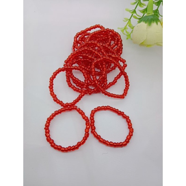 YASAFA GELANG MERJAN merah gelang bayi custom gelang set tali kendit pinggang telon-2pcs gelang MERJAN