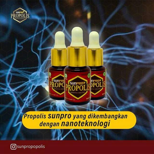 SUNPRO PROPOLIS SUNPRO NASA SUNPRO PROPOLIS NASA PROPOLIS ASLI PROPOLIS ORI OBAT AMANDEL ANTI VIRUS
