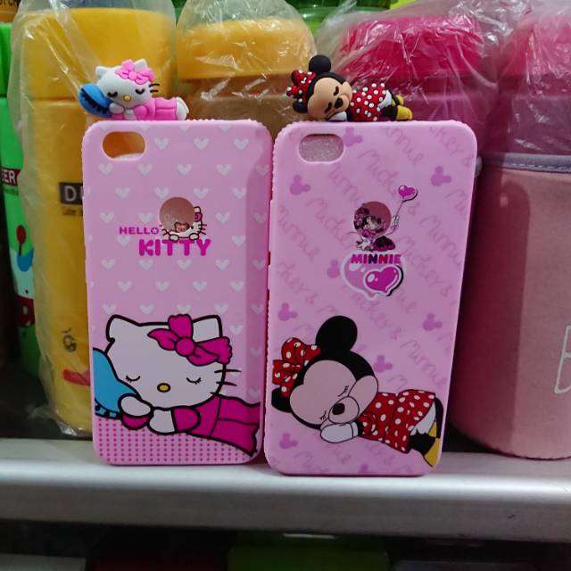 Lucu Banget, Case Motif Boneka Tidur Lucu Xiaomi Redmi 6X/Mi A2 Silicon Case