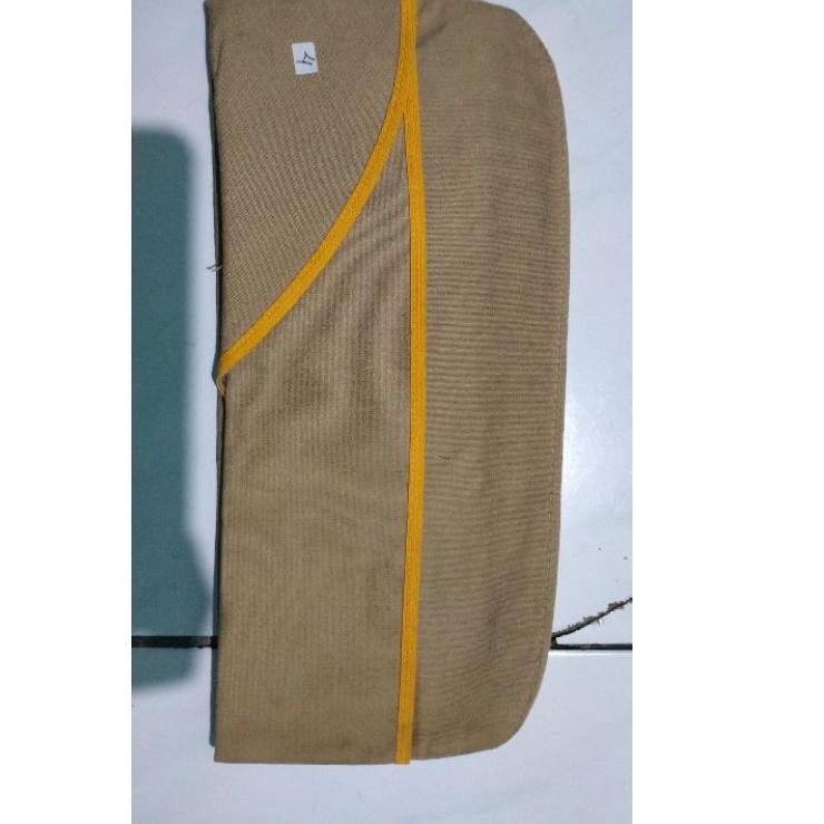 "MMS.10Jn22υ" Topi mud list kuning Taruna Perhubungan STTD, PPI MADIUN, PKTJ, STPI STIP