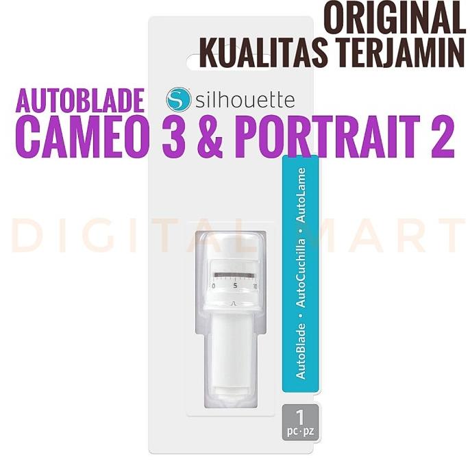 

Autoblade Holder Silhouette Portrait 2 / Cameo 3 Pisau Cut - Original Termurah