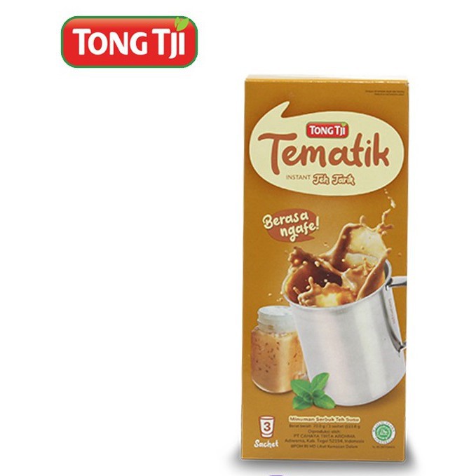 

Tong Tji Tematik Teh Tarik Box 74 gr Isi 3 Sachet