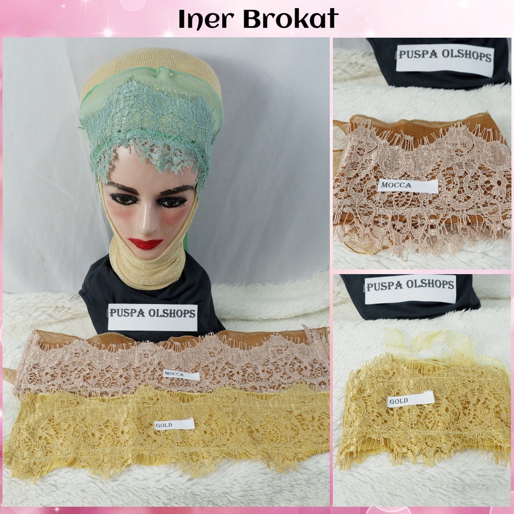 INER TILE  BROKAT PREMIUM INER HIJAB INER PENGANTIN INER BROKLAT