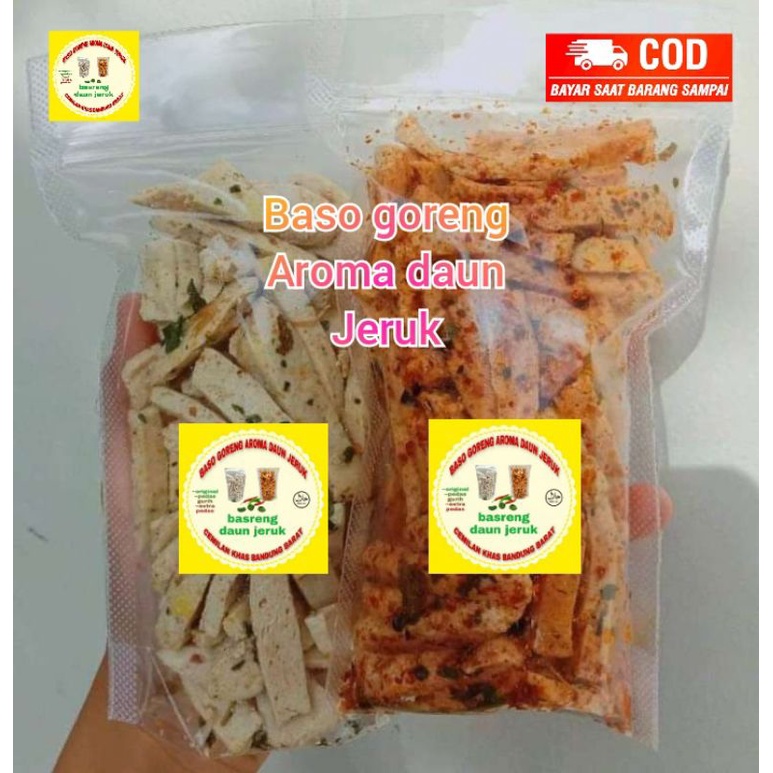 

Basreng Khas Bandung Barat Aroma Daun Jeruk Kemasan Besar