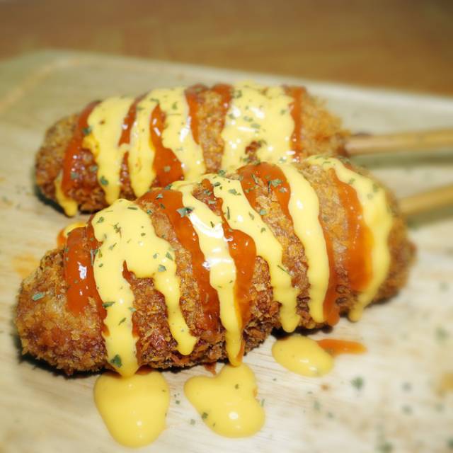 

Korean Corndog Sosis Mozarella