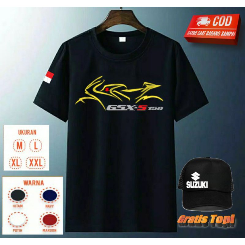 KAOS SUZUKI GSX//KAOS DISTRO//FREE TOPI