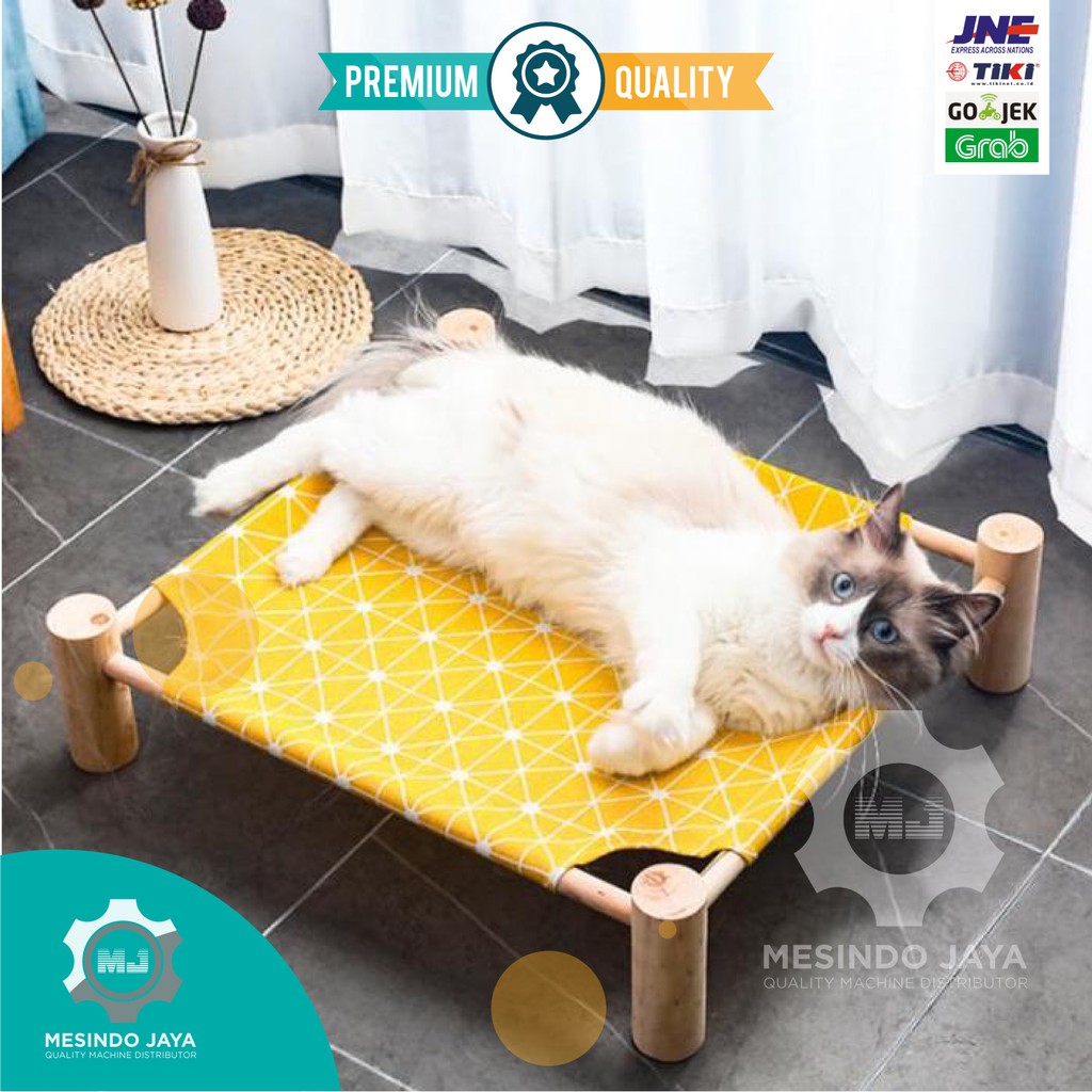 Pet Hammock Bed Kucing / Anjing Hewan Tempat Tidur / Ayunan Elevated