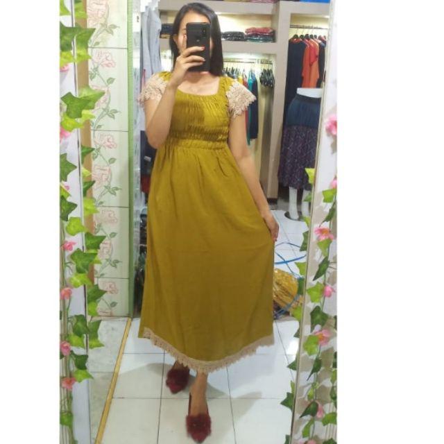 daster smoke daster arab daster renda daster batik daster pekalongan daster COD bayar ditempet-LIME