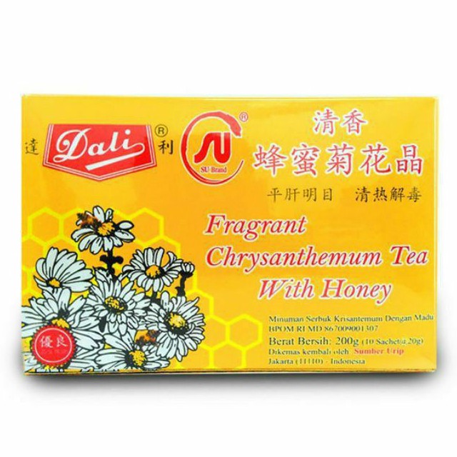 

FRAGRANT CHRYSANTHEMUM TEA WITH HONEY DALI / TEH CHI HWA CING