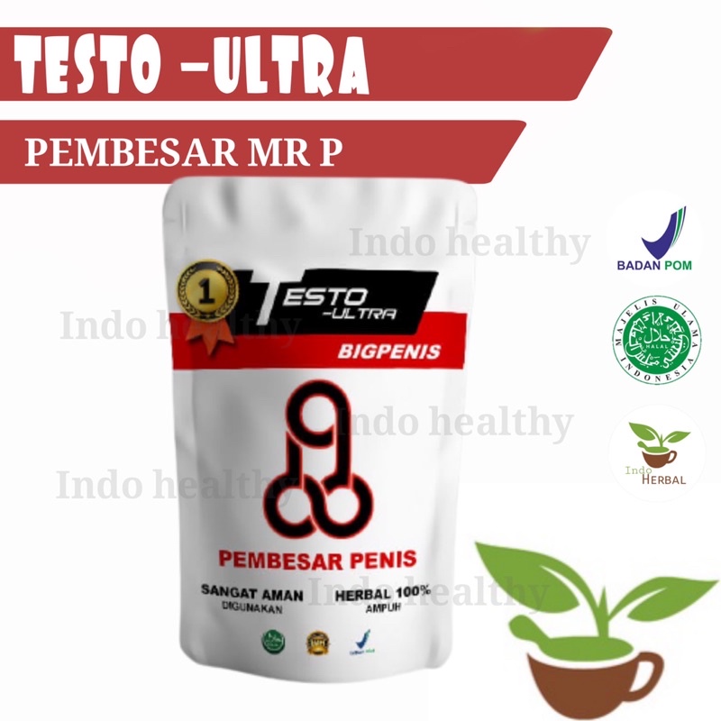 Pembesar Mr P Testo Ultra pembesar Ampuh by Griya Herbal