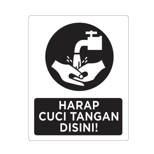 

Cuci Tangan Disini Sign Acrylic | 20 x 25 cm | Sign Board Akrilik helloto99 Ayo Beli