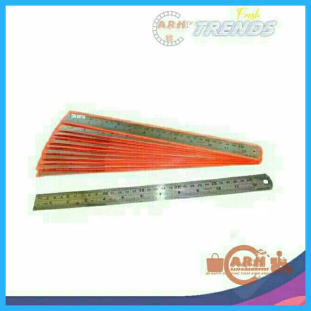 

Penggaris/ Ruler Besi Joyko 30cm Stainless TEBAL Murah Quality