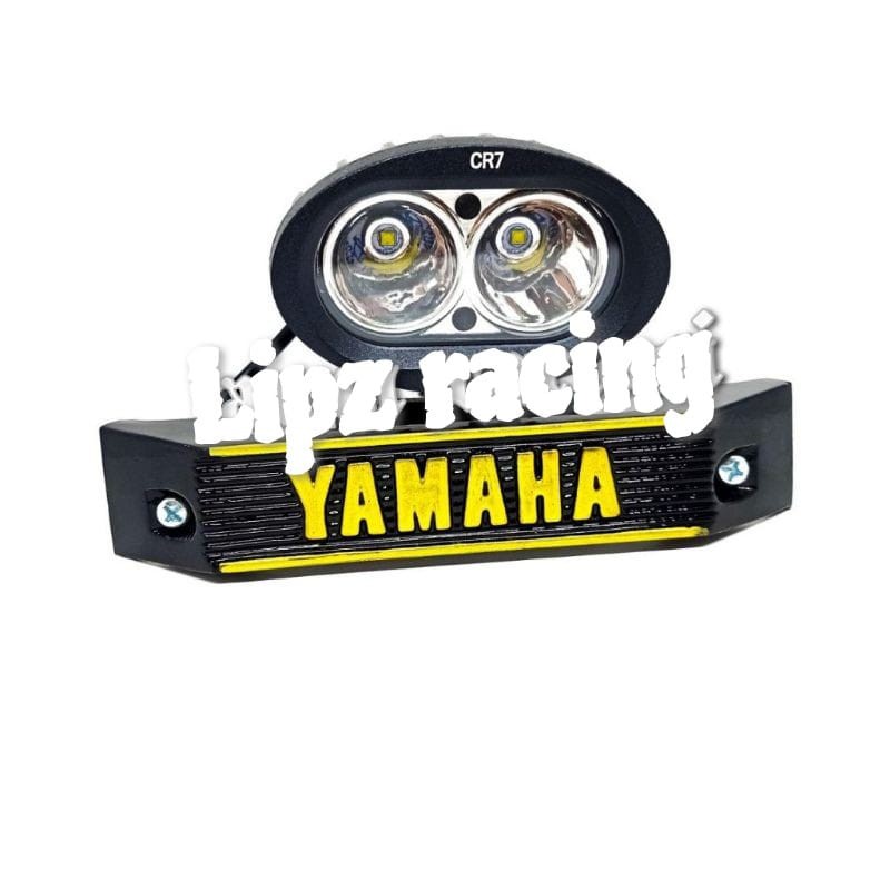 Lampu Tembak Sorot LED OWL 2 Mata Titik 20 Watt Worklight Cree 2Watt Plus Breket kumis RX King Gold /Silver