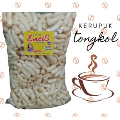 

Encis Keripik Kripik Kerupuk Tongkol Pedas Lombok Ijo Hijau 200 GR