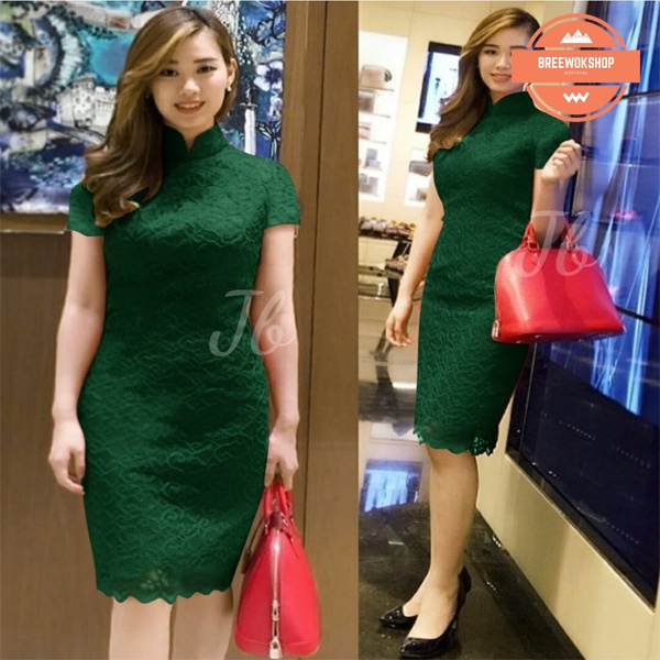 Dress Wanita Maxy import brukat kondangan muslim remaja kekinian terbaru 2021 murah