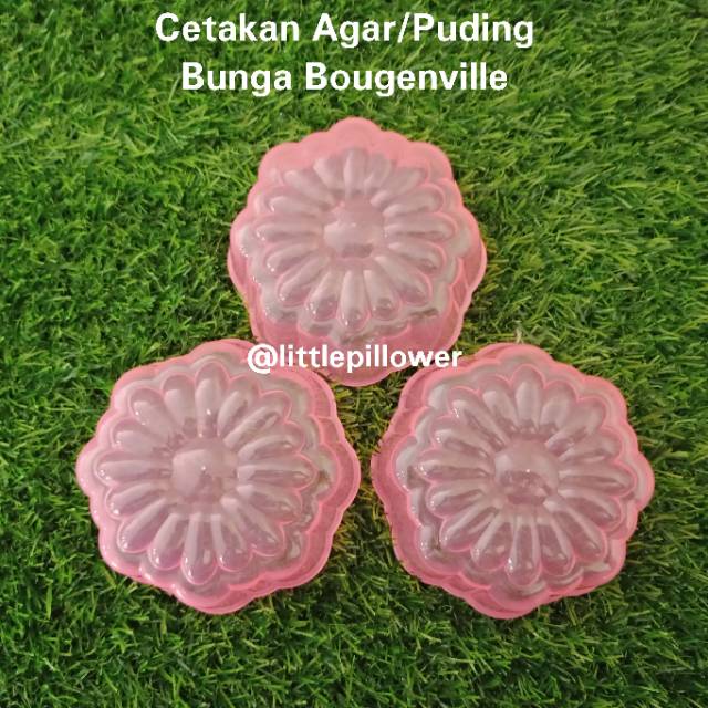 (BOUGEN) Cetakan nasi bunga bougenville/cetakan puding/cetakan agar/cetakan jelly/cetakan kue