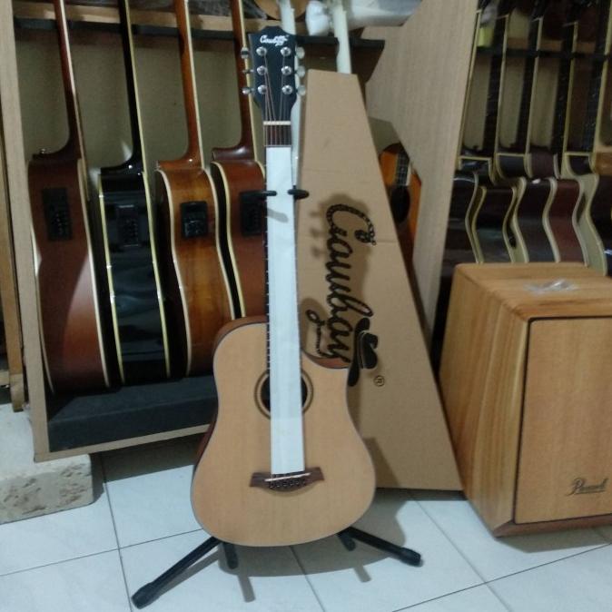GITAR AKUSTIK COWBOY ORIGINAL UKURAN 3/4 JW 120 NA NS SENAR STRING TERLARIS1010