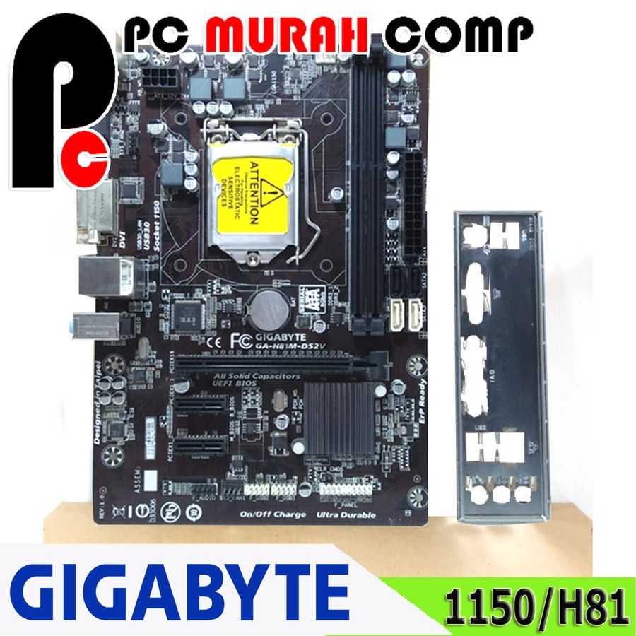 Mainboard Mobo Motherboard LGA 1150 H81 SERAGAM