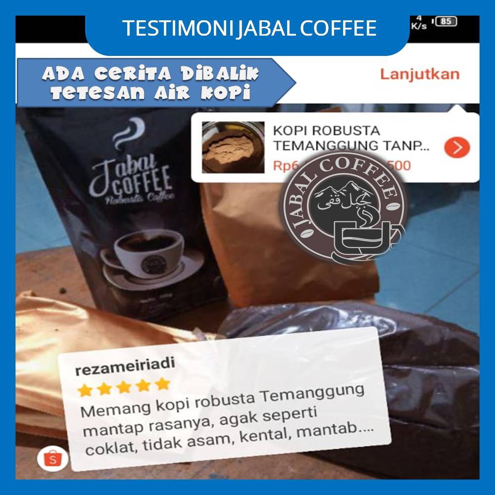 KOPI SANGRAI ROBUSTA LANANG TEMANGGUNG (PEABERRY ROBUSTA)