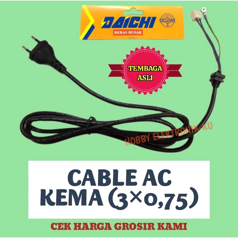 DAICHI KABEL AC KEMA 3x0,75