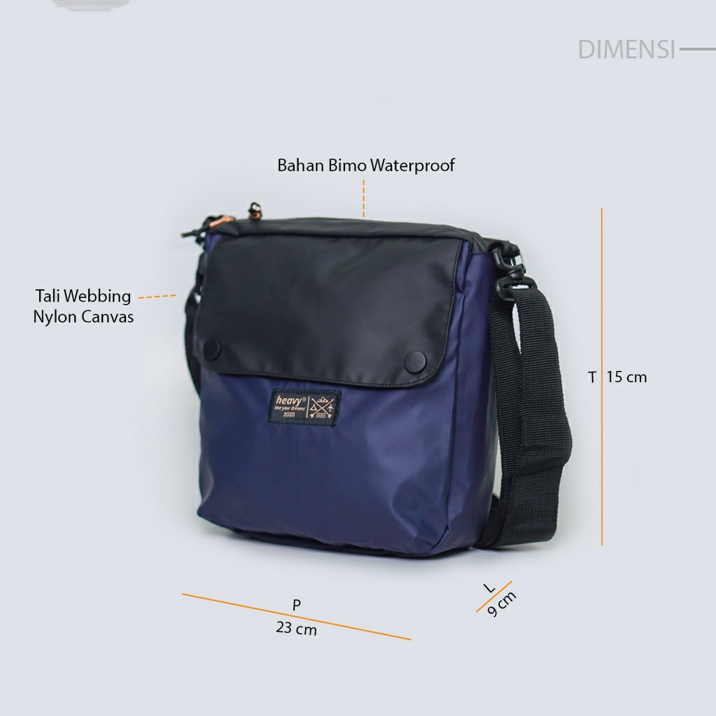 Erinka Official Shop-Tas selempang pria waterproof | Sling Bag