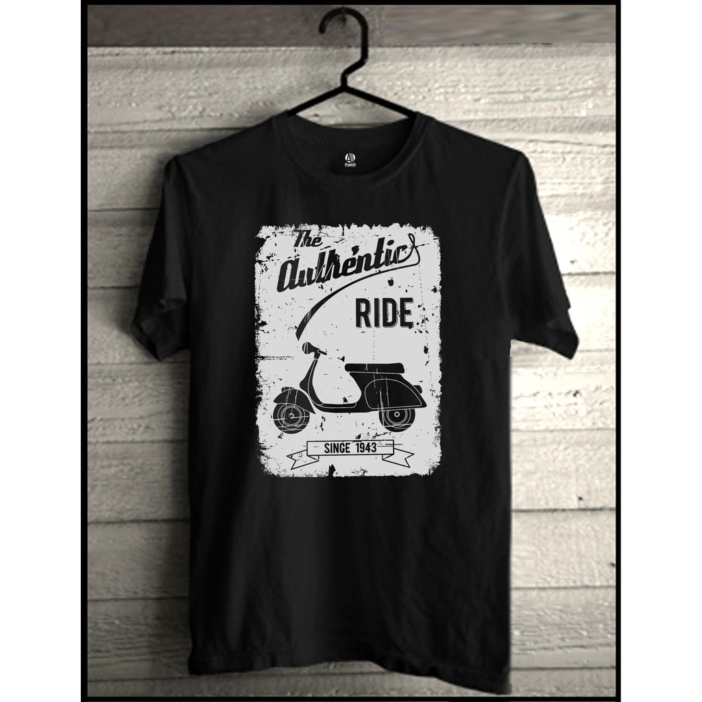 Kaos Vespa Baju Clothing Murah Original Baju Distro Musik Band Shopee Indonesia
