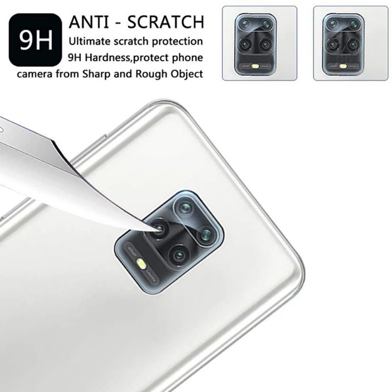 2in1 - Nano Hydrogel Anti Gores Xiaomi Redmi Note 9 Pro Screen Guard Protector Layar Kamera Premium