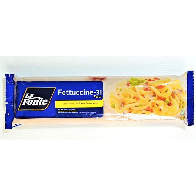 

PASTA INSTAN FETUCINI FETTUCCINE LA FONTE 450 GR FETTUCINE-31