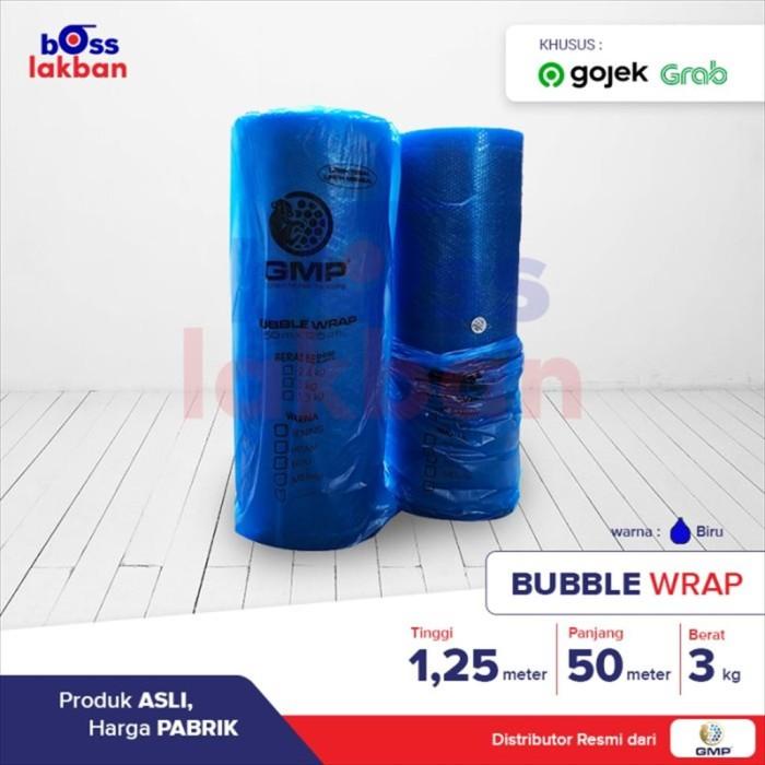 

Wraping (Gosend / Grab) Bubble Wrap Biru Gmp 125 Cm X 50 Meter