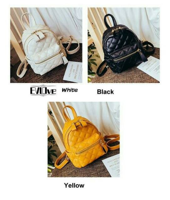 Fashion Tas ransel cantik jait jait Full nanas L'PARD / tas simple / ransel enlove / tas batam