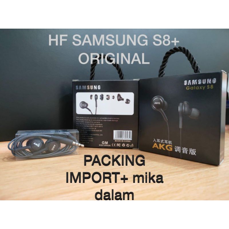 Hf Headset Samsung S8 + Design By AKG ORIGINAL / HF AKG S8