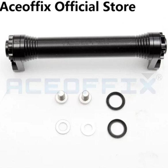 Aceoffix Brompton Extender  Easy Wheel - Brompton Extension Black