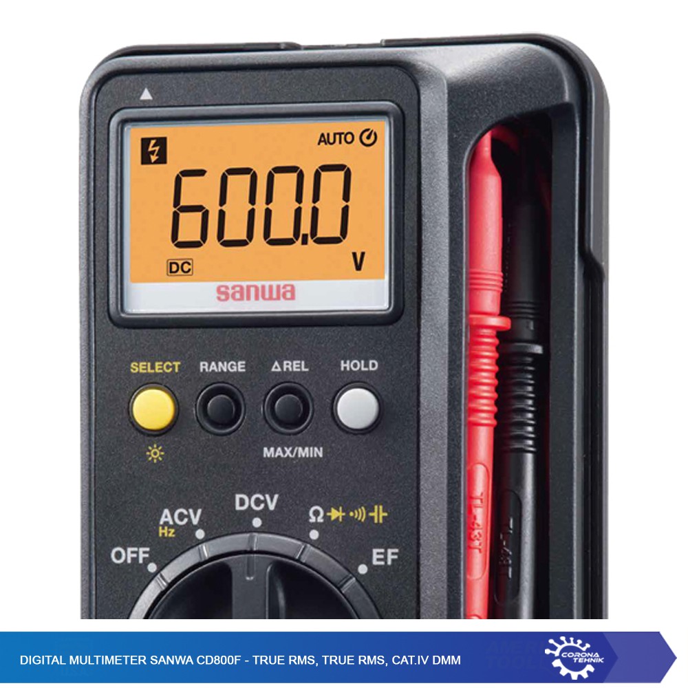 Digital Multimeter Sanwa CD800F - True RMS, True RMS, CAT.IV DMM