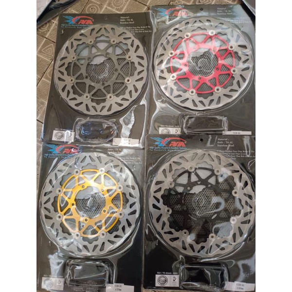 PIRINGAN DEPAN PSM VIXION NEW NVL VIXION ADVANCE VIXION LAMA UKURAN 300MM FLOATING PLUS BREKET DISC BRAKE VIXION