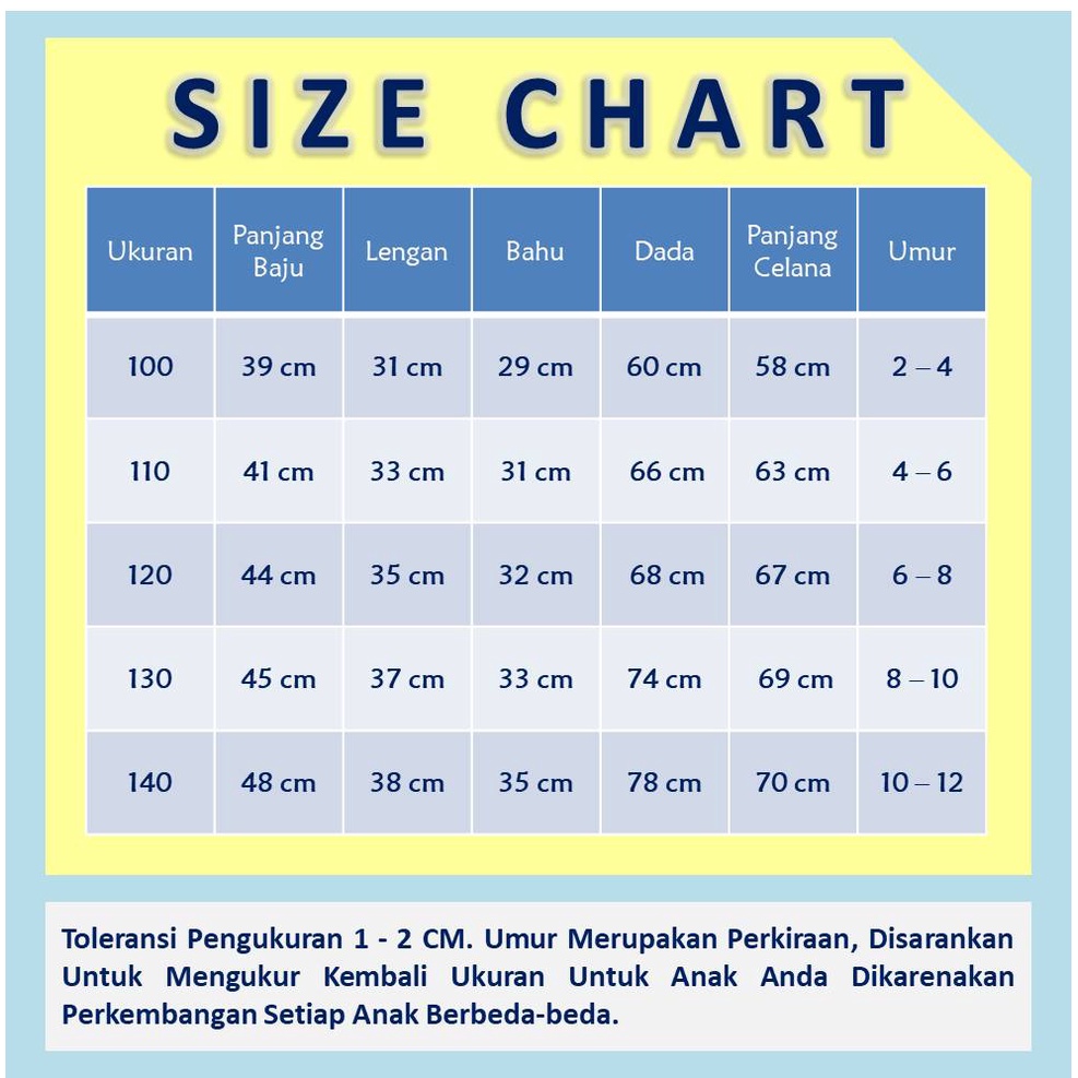 Setelan Tidur Anak 100% Katun Premium Umur 1-10 Tahun / Baju dan Celana Panjang Anak / Piyama Anak 02