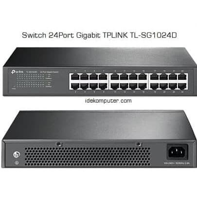 Tp-link TL-SG1024D 24 Port Gigabit Desktop Rackmount Switch SG1024D