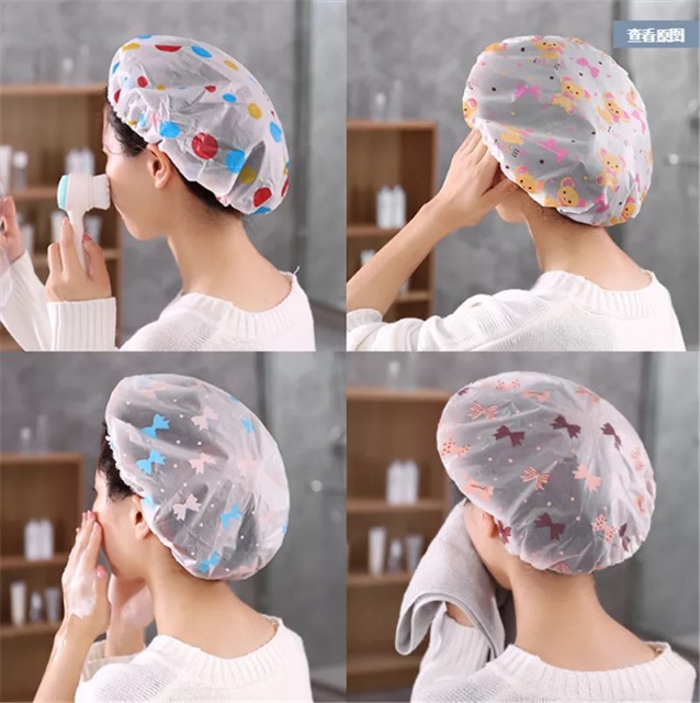 SHOWER CAP TOPI KERAMAS