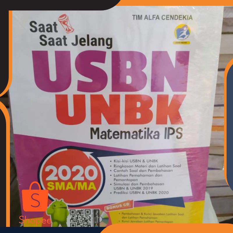 Buku Saat Saat Jelang Usbn Un Unbk Matematika Ips Sma 2020