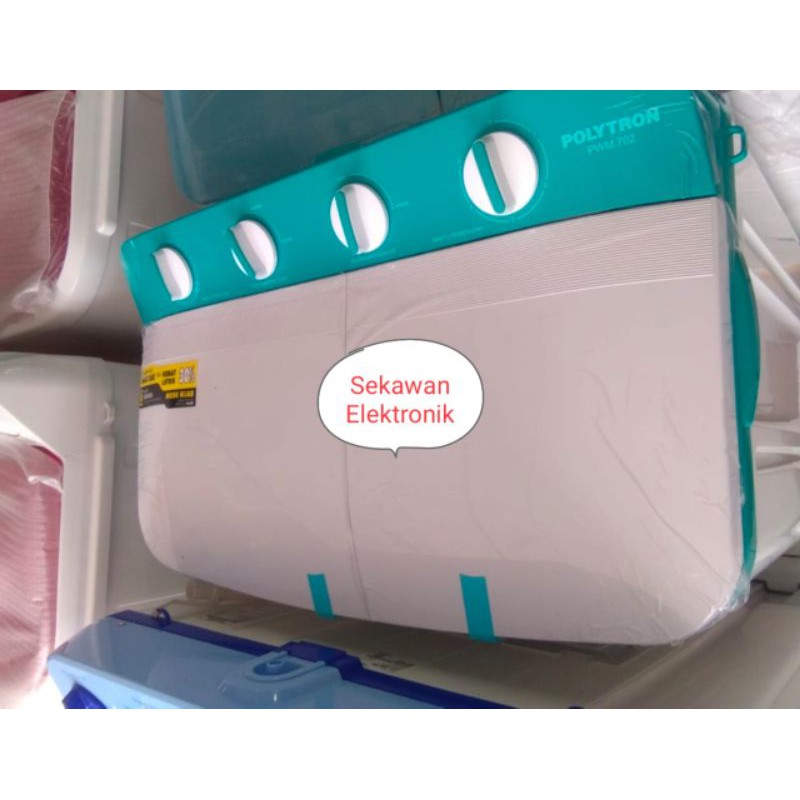 Mesin Cuci Polytron PWM 702 Mesin cuci 2 Tabung Polytron 7 kg Bandung