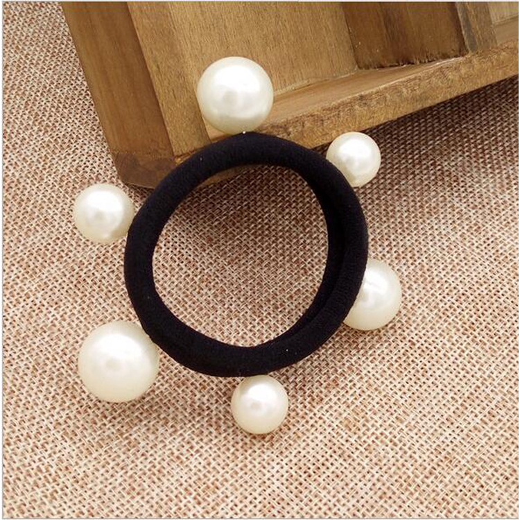 AC026 Ikat Rambut Pearl Mutiara Hairband Feminim Model Aksesoris Korea