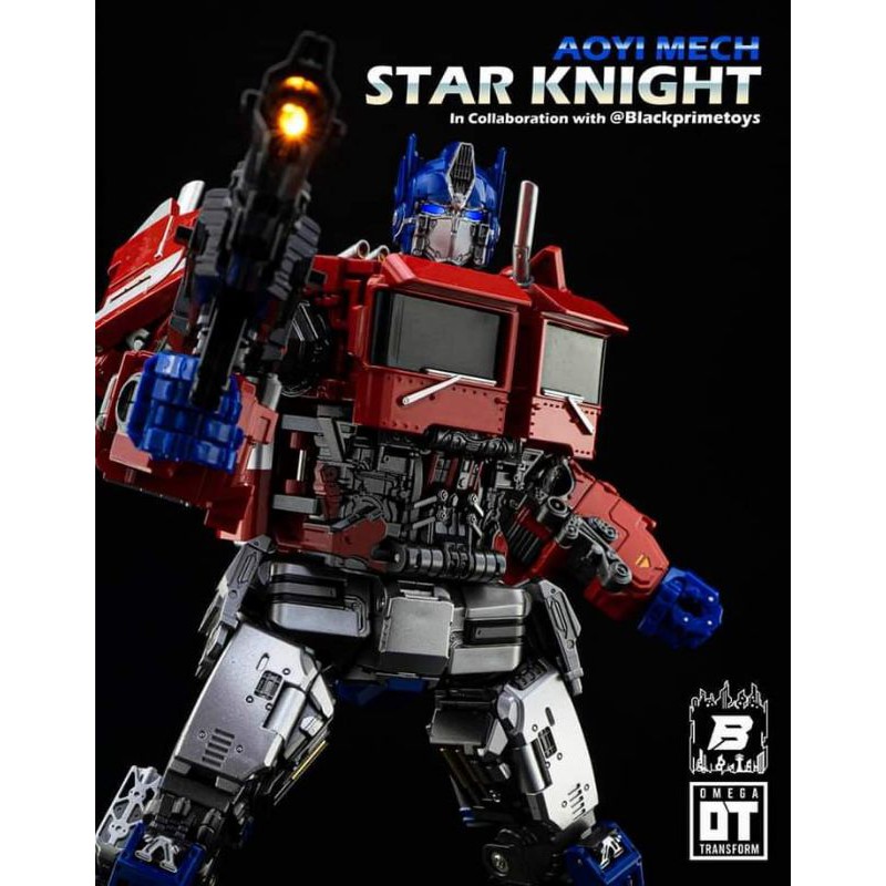 Mainan Robot Figure Transformers Blackmamba BMB LS 13 Star Knight optimus prime Bumblebee movie