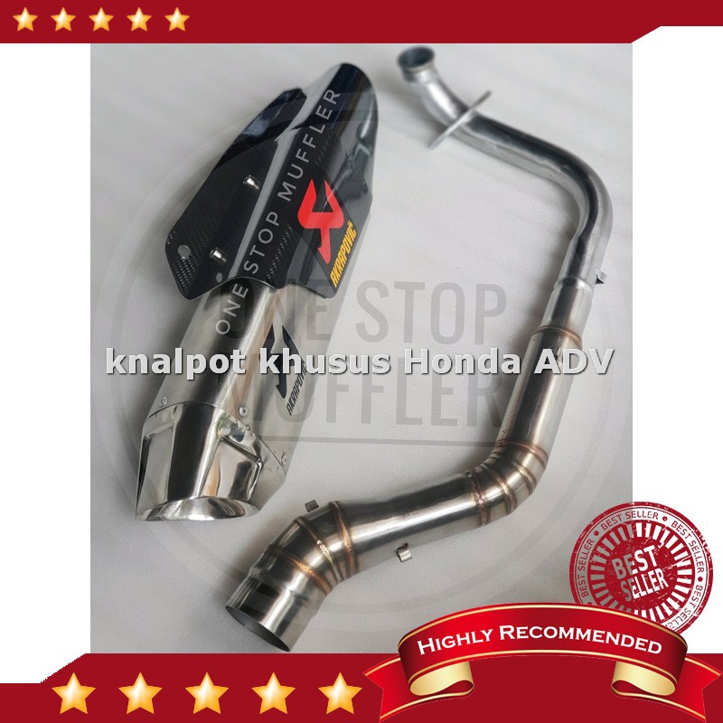 Harga Knalpot racing akrapovic rossi honda adv 150 adv150