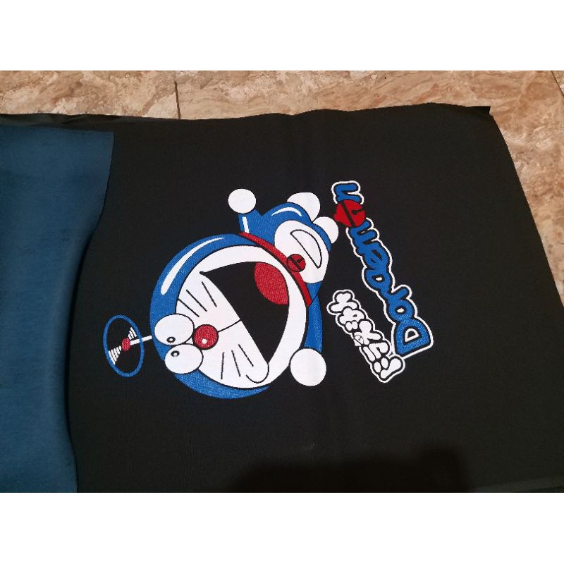 sarung jok gambar doraemon / jok motor / kulit jok / jok variasi / jok vario