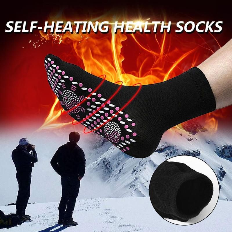 Kaos Kaki Pemanas Kaki / Kaos Kaki Penghangat Kaki / Kaos Kaki Terapi Panas / Kaos Kaki Magnet Terapi Pemanas Penghangat Kaki / Foot Support Tourmaline Magnetic Therapy Socks / Kaos Kaki Musim Dingin / Kaos Kaki Kesehatan / Kaos Kaki Magnetik Turmalin