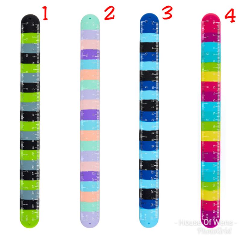 

SMIGGLE MIX UP SLAPBAND RULER 30 CM ORIGINAL