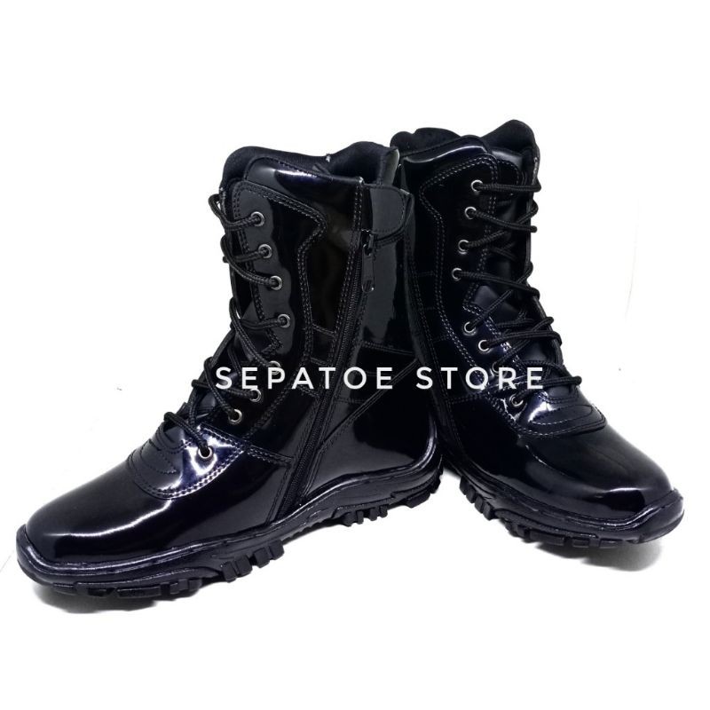 Sepatu PDL TNI Kilap - Sepatu Pdl Tni Ad - Sepatu Pdl Polri - Sepatu Pdl Satpam - Sepatu Pdl Security
